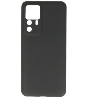 Xiaomi 12T Hoesje - 2.0mm Dikke Fashion Telefoonhoesje Backcover - Siliconen Hoesje - Zwart