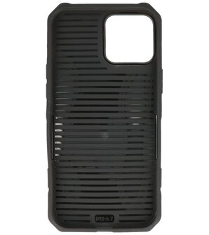 MagSafe Hoesje - Shockproof Back Cover voor de iPhone 12 Pro Max - Bordeaux Rood