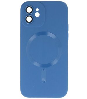 MagSafe Hoesje met Camera Beschermer voor iPhone 11 Navy