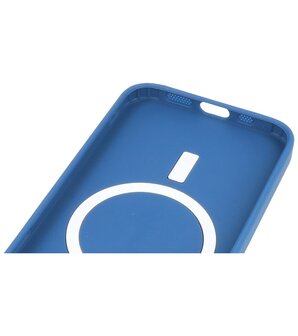 MagSafe Hoesje met Camera Beschermer voor iPhone 11 Navy