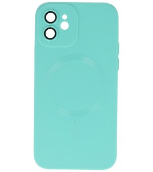 MagSafe Hoesje met Camera Beschermer voor iPhone 11 Turquoise