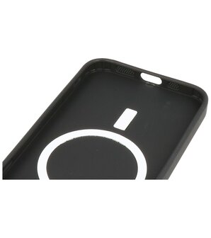 MagSafe Hoesje met Camera Beschermer voor iPhone 11 Pro Max Zwart