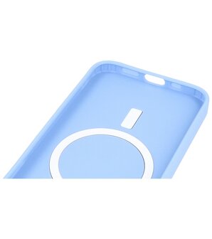 MagSafe Hoesje met Camera Beschermer voor iPhone 12 Blauw