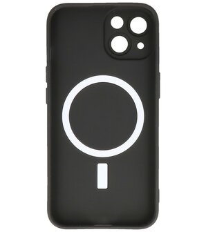 MagSafe Hoesje met Camera Beschermer voor iPhone 13 Zwart