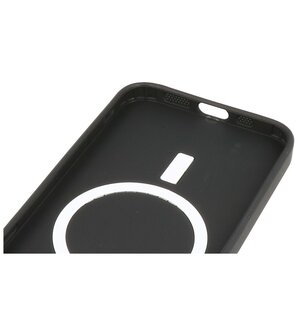MagSafe Hoesje met Camera Beschermer voor iPhone 14 Plus Zwart
