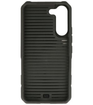Samsung Galaxy S21 FE MagSafe Hoesje - Shockproof Back Cover - Zwart