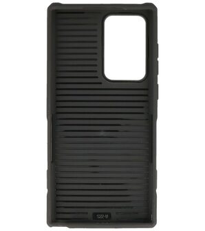 Samsung Galaxy S21 Ultra MagSafe Hoesje - Shockproof Back Cover - Zwart