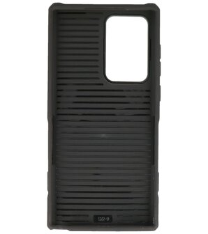Samsung Galaxy S22 Ultra MagSafe Hoesje - Shockproof Back Cover - Donker Groen