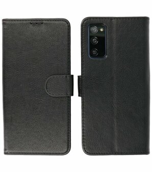 Booktype Wallet Case Telefoonhoesje voor Samsung Galaxy S23 FE - Zwart