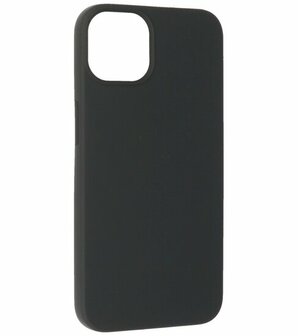 iPhone 15 Plus Hoesje - 2.0mm Dikke Fashion Telefoonhoesje Backcover - Zwart
