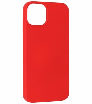 iPhone 15 Plus Hoesje - 2.0mm Dikke Fashion Telefoonhoesje Backcover - Rood