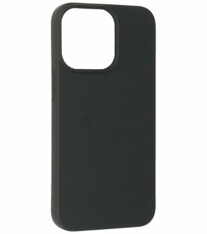 iPhone 15 Pro Hoesje - 2.0mm Dikke Fashion Telefoonhoesje Backcover - Zwart