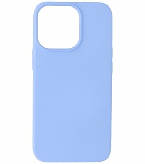 iPhone 15 Pro Hoesje - 2.0mm Dikke Fashion Telefoonhoesje Backcover - Paars