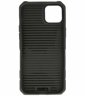 MagSafe Hoesje - Shockproof Back Cover voor de iPhone 15 Plus - Navy