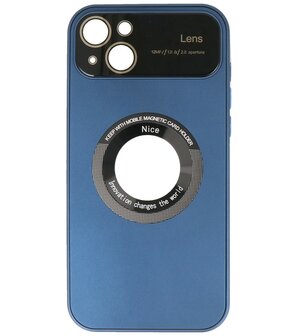 Prime Magsafe Case met Camera Beschermer voor iPhone 15 Plus Navy