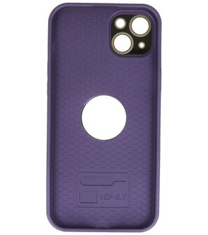 Prime Magsafe Case met Camera Beschermer voor iPhone 15 Plus Purple