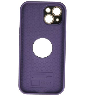 Prime Magsafe Case met Camera Beschermer voor iPhone 15 Purple