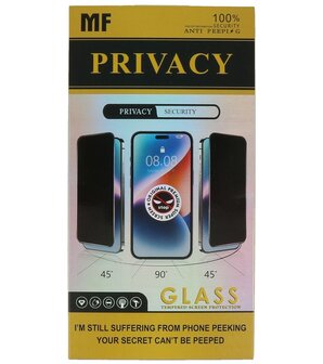 MF Privacy Tempered Glass iPhone 13 Pro Max - 14 Plus