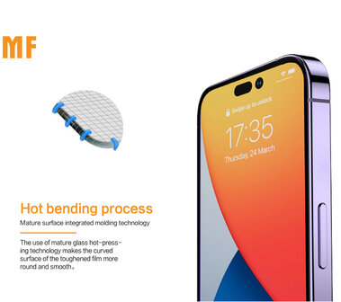 MF Full Tempered Glass voor iPhone Xs Max - iPhone 11 Pro Max