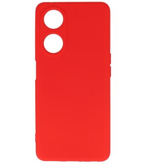 Oppo A98 5G Hoesje Fashion Backcover Telefoonhoesje Rood