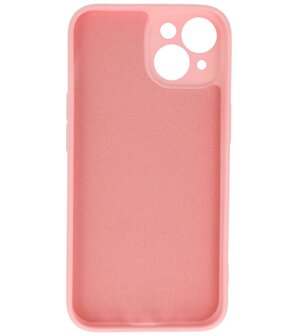 iPhone 15 Hoesje - 2.0mm Dikke Fashion Telefoonhoesje Backcover - Roze