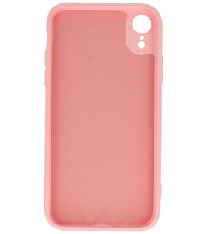 2.0mm Dikke Fashion Telefoonhoesje - Siliconen Hoesje voor iPhone XR - Roze