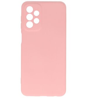 2.0mm Dikke Fashion Telefoonhoesje - Siliconen Hoesje voor Samsung Galaxy A23 - Roze