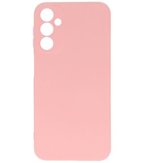 Samsung Galaxy A24 4G Hoesje - 2.0mm Dikke Fashion Telefoonhoesje Backcover - Siliconen Hoesje - Roze