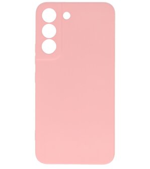 2.0mm Dikke Fashion Telefoonhoesje - Siliconen Hoesje voor Samsung Galaxy S22 - Roze