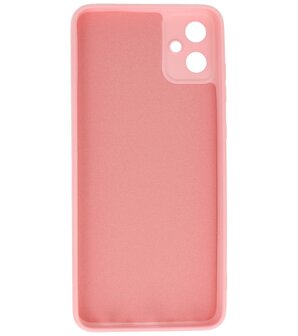 Samsung Galaxy A05 Hoesje Fashion Backcover Telefoonhoesje Roze