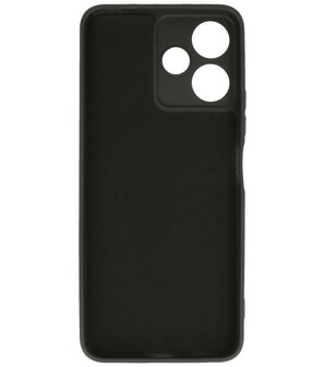 Xiaomi Redmi 12 - 12 5G Hoesje Fashion Backcover Telefoonhoesje Zwart