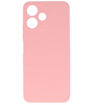 Xiaomi Redmi 12 - 12 5G Hoesje Fashion Backcover Telefoonhoesje Roze