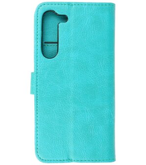 Samsung Galaxy S24 Hoesje Book Case Portemonnee Telefoonhoesje - Groen