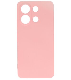 Fashion Color TPU Hoesje Xiaomi Redmi Note 13 4G Roze