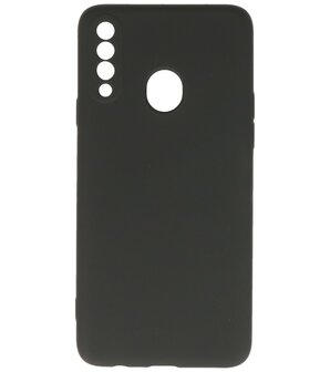 Fashion Backcover Telefoonhoesje voor Samsung Galaxy A20s - Zwart