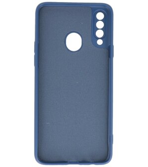 Fashion Backcover Telefoonhoesje voor Samsung Galaxy A20s - Navy
