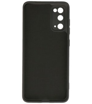 Fashion Backcover Telefoonhoesje voor Samsung Galaxy S20 - Zwart