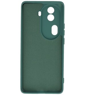 OPPO Reno 11 Pro Hoesje Fashion Backcover Telefoonhoesje Donker Groen