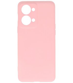 Fashion Color TPU Hoesje OnePlus Nord 2T Roze