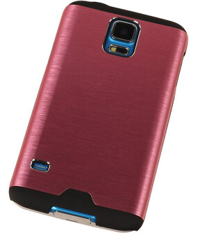 Lichte Aluminium Hardcase Samsung Galaxy Alpha G850F Roze