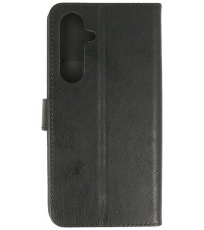 Samsung Galaxy S24 &amp; S25 Hoesje Book Case Portemonnee Telefoonhoesje - Zwart