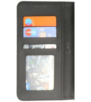 Samsung Galaxy S24 &amp; S25 Hoesje Book Case Portemonnee Telefoonhoesje - Zwart