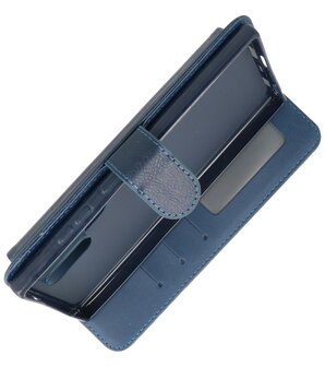 Samsung Galaxy S24 Ultra Hoesje Book Case Portemonnee Telefoonhoesje - Navy