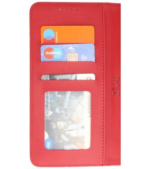 Samsung Galaxy S24 Ultra Hoesje Book Case Portemonnee Telefoonhoesje - Rood