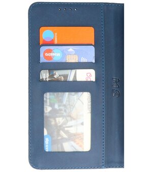 Samsung Galaxy S24 Ultra Hoesje Book Case Portemonnee Telefoonhoesje - Navy