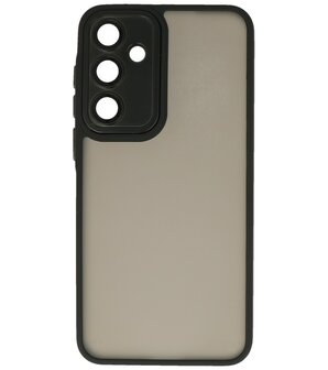 Mat-Transparent met Camera Beschermer Case voor Samsung Galaxy A35 Zwart