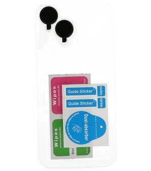 Magsafe Mat Transparant - Camera Beschermer Case met Staande Functie voor iPhone 16 Plus Zwart