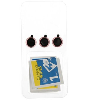 Magsafe Transparant - Camera Beschermer Case met Staande Functie voor iPhone 16 Roze