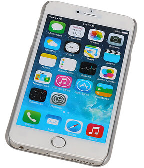Apple iPhone 6 - Lotus Hardcase Hoesje Zilver