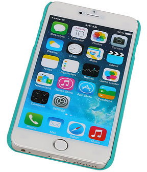 Apple iPhone 6 Plus - Lotus Hardcase Hoesje Turquoise